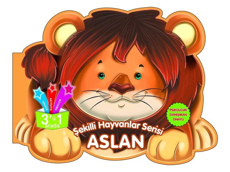 Parıltı Yayıncılık Şekilli Hayvanlar Aslan