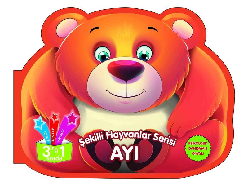 Parıltı Yayıncılık Şekilli Hayvanlar  Ayı
