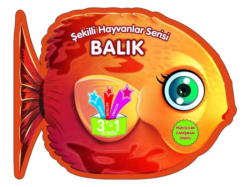 Parıltı Yayıncılık Şekilli Hayvanlar Balık