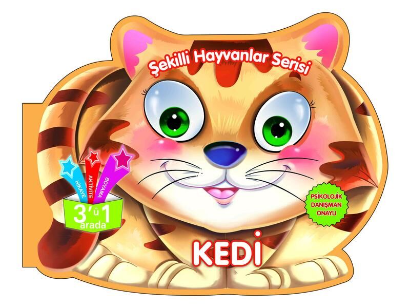 Parıltı Yayıncılık Şekilli Hayvanlar Kedi