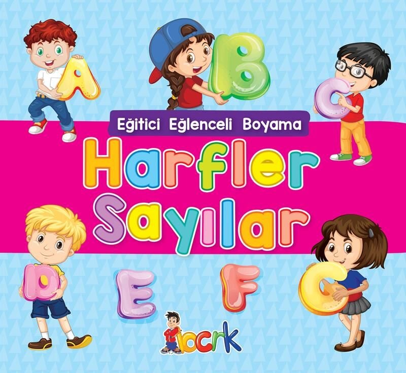 Bıcırık Yayınları Eğitici Eğlenceli Boyama_Harfler-Sayılar