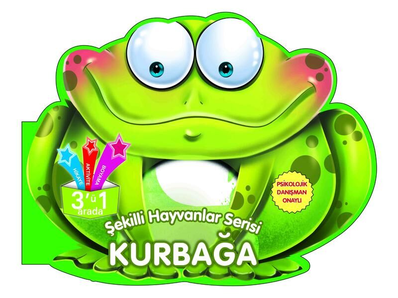 Parıltı Yayıncılık Şekilli Hayvanlar Kurbağa