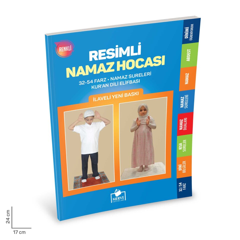 Merve Yayınları Resimli Namaz Hocası Dergi Boy