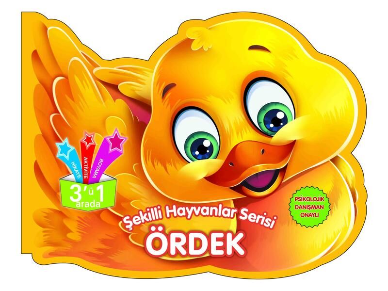 Parıltı Yayıncılık Şekilli Hayvanlar  Ördek