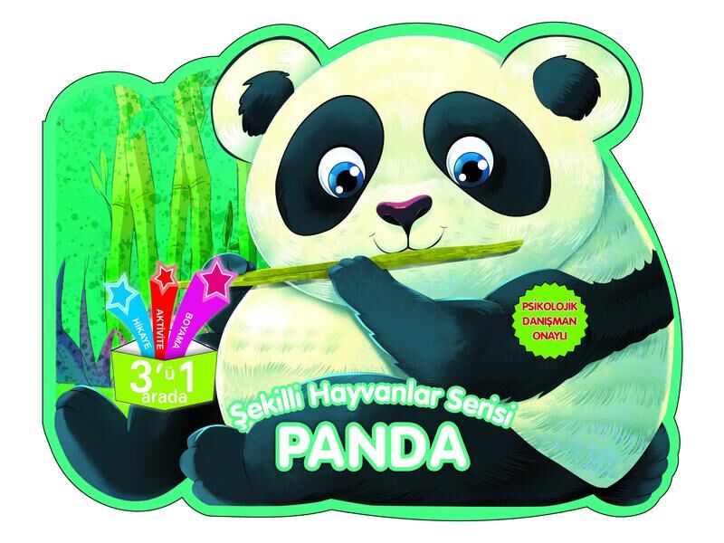 Parıltı Yayıncılık Şekilli Hayvanlar Panda