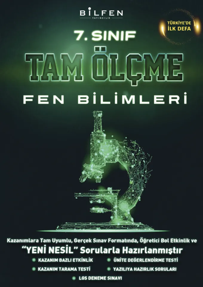 Bilfen Yayıncılık 7.Sınıf Fen Bilimleri Tam Ölçme 2026