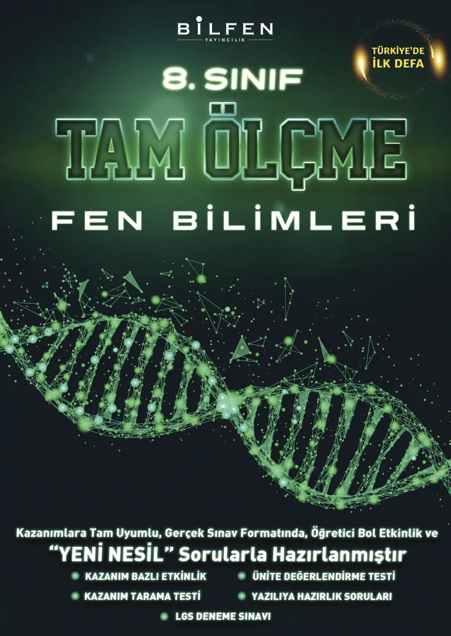 Bilfen Yayıncılık 8.Sınıf Fen Bilimleri Tam Ölçme 2026