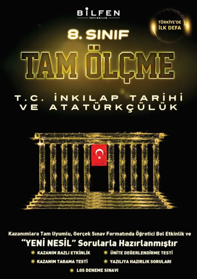 Bilfen Yayıncılık 8.Sınıf İnkilap Tarihi Tam Ölçme 2026
