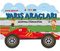 Yarış Arabası Çıkartmalı Etkinlik Kitabı