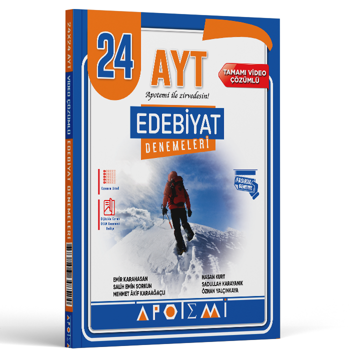 Apotemi Yayınları Ayt Edebiyat 24 'Lü Denemeleri 2026