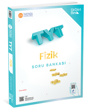 2027 Üç Dört Beş Yayıncılık Tyt Fizik Soru Bankası