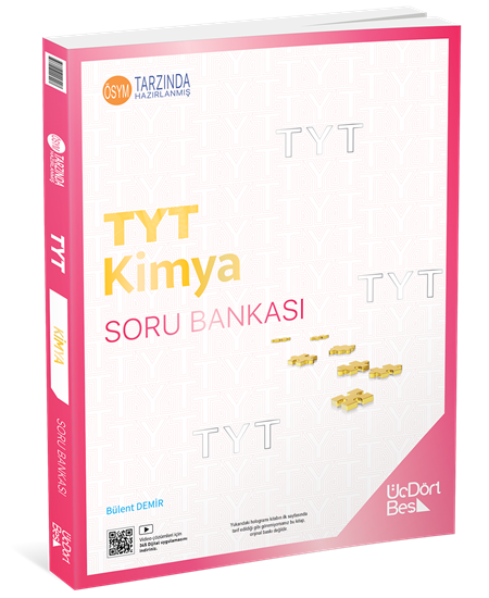 Üç Dört Beş Yayıncılık Tyt Kimya Soru Bankası