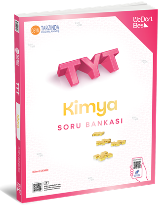 2027 Üç Dört Beş Yayıncılık Tyt Kimya Soru Bankası