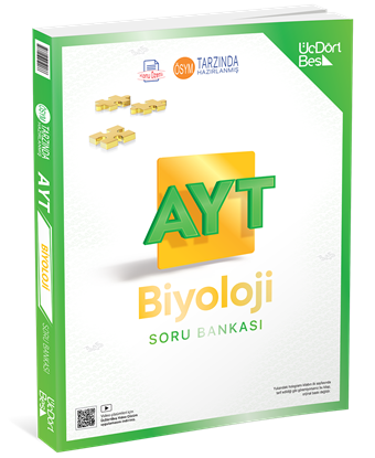 2027 Üç Dört Beş Yayıncılık Ayt Biyoloji Konu Soru Bankası