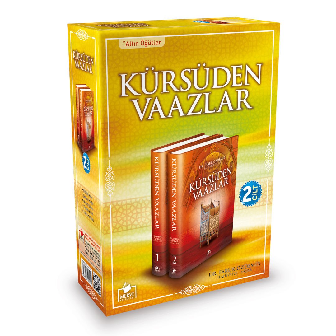 Merve Yayınları Kürsüden Vaazlar (2 Cilt)
