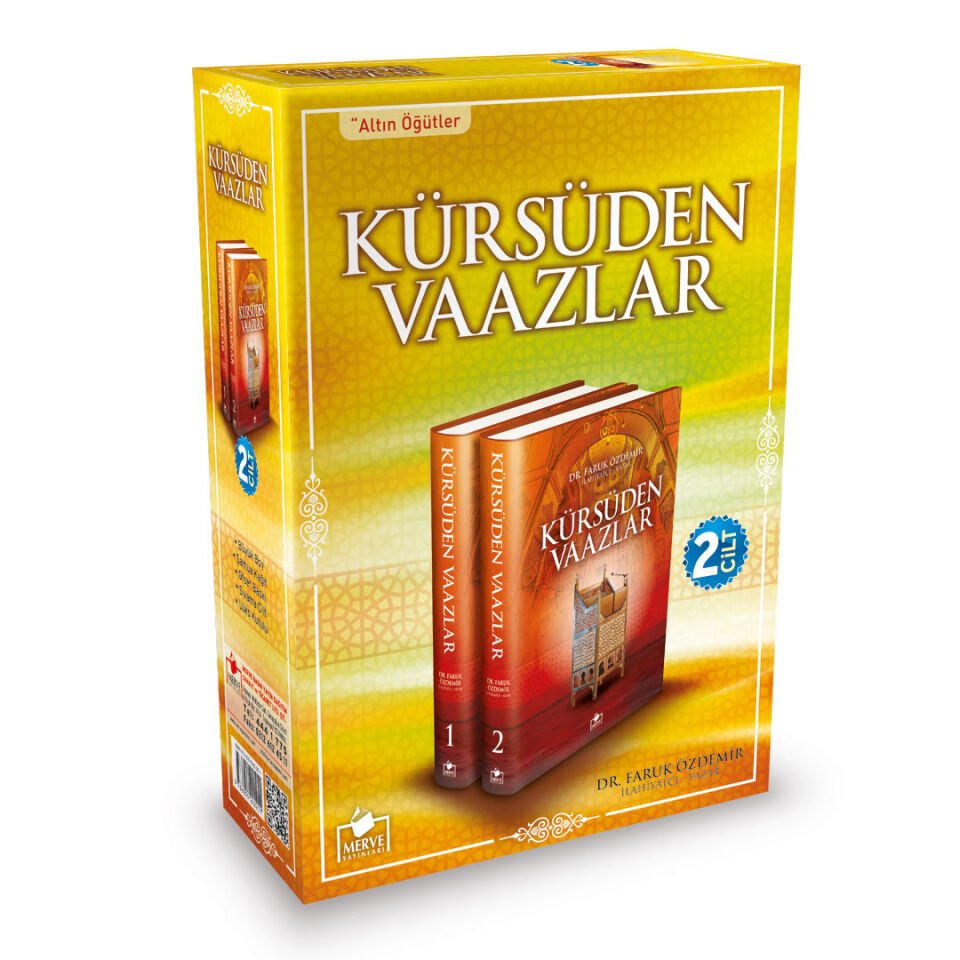 Merve Yayınları Kürsüden Vaazlar (2 Cilt)