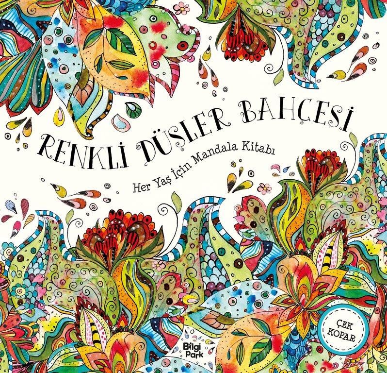 Her Yaş İçin Mandala Renkli Düşler Bahçesi