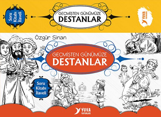 Yuva Yayınları 4.Sınıf Destanlar Serisi Kutulu Set (64 Sayfa ) + Soru Kitapçığı 10 Kitap