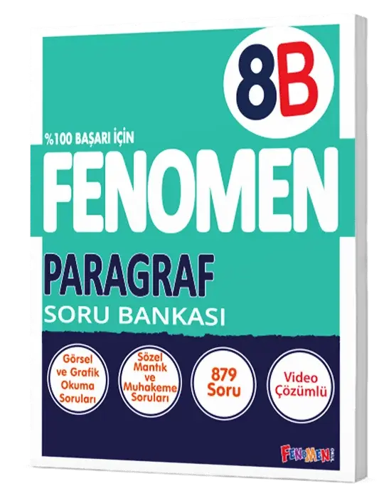 2027 Fenomen Yayıncılık 8.Sınıf Paragraf B Soru Bankası