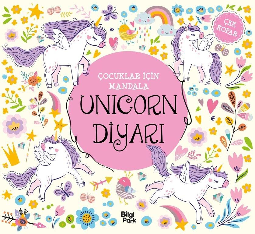 Çocuklar İçin Mandala Unicorn Diyarı
