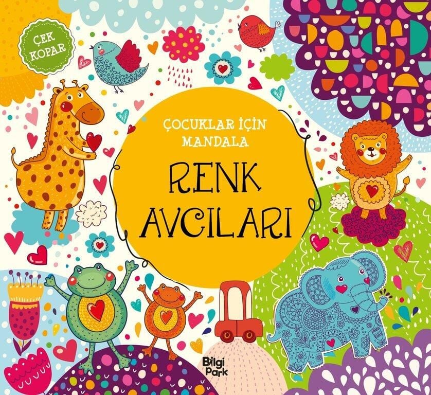 Çocuklar İçin Mandala Renk Avcıları