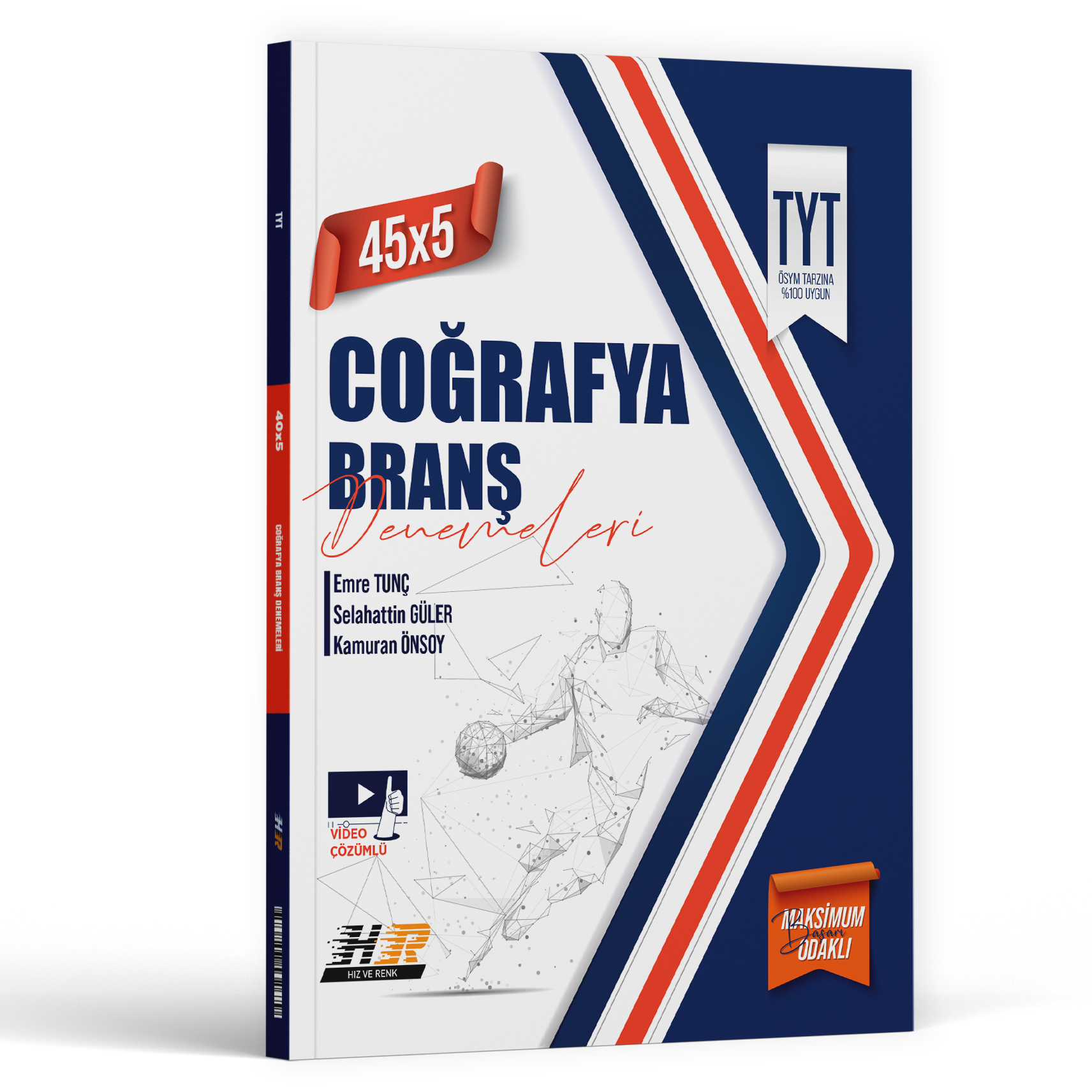 2026 Hız Ve Renk Yayınları Tyt Coğrafya Denemeleri 45x5