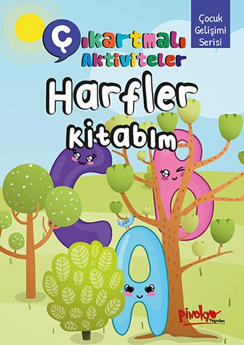 Pinokyo Yayınları Çıkartmalı Aktiviteler Harfler Kitabım