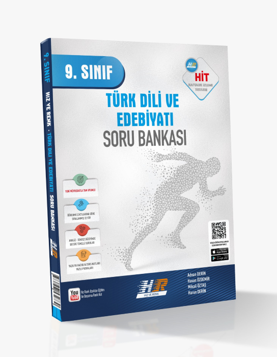 Hız Ve Renk Yayınları 9.Sınıf Türk Dili Ve Edebiyatı Soru Bankası 2026