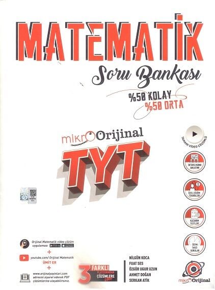 2027 Orijinal Yayınları Tyt Mikro Matematik Soru Bankası