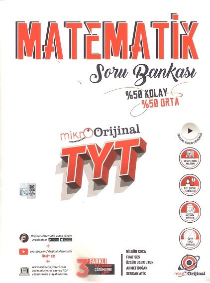 2027 Orijinal Yayınları Tyt Mikro Matematik Soru Bankası