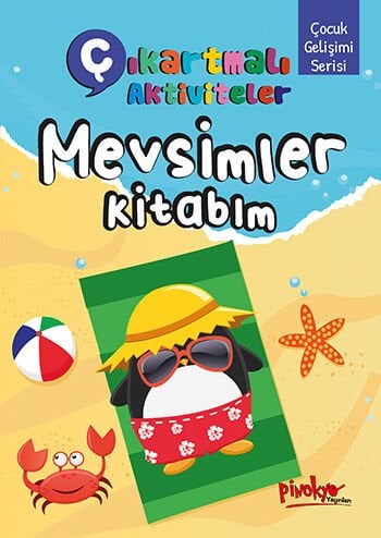 Pinokyo Yayınları Çıkartmalı Aktiviteler Mevsimler Kitabım