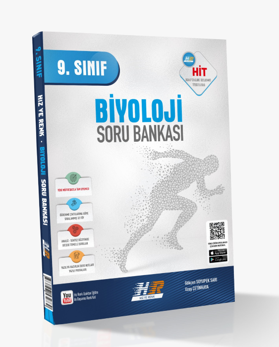 Hız Ve Renk Yayınları 9.Sınıf Biyoloji Soru Bankası