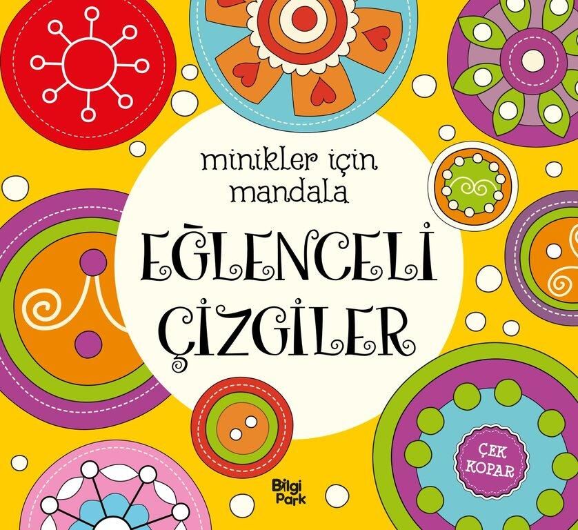 Minikler İçin Mandala Eğlenceli Çizgiler