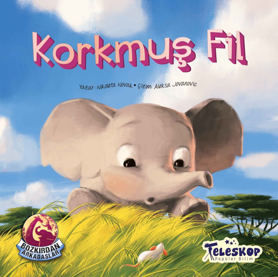 Teleskop Bozkırdan Arkadaşlar Korkmuş Fil