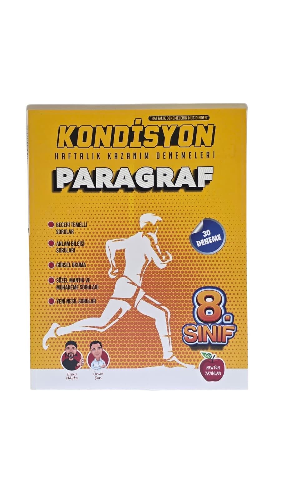 2027 Newton Yayınları 8.Sınıf Kondisyon Haftalık Kazanım Denemeleri 30 Hafta-- Paragraf Denemesi