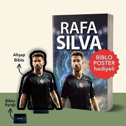 Flipper Yayınları Rafa Silva  (Ahşap Biblo ve Poster Hediyeli )