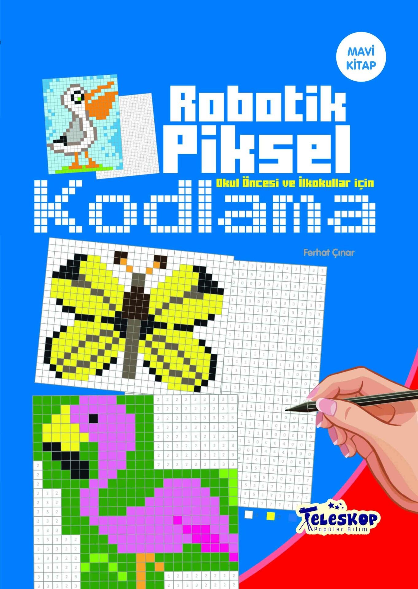 Teleskop Mavi Kitap   Robotik Piksel Kodlama