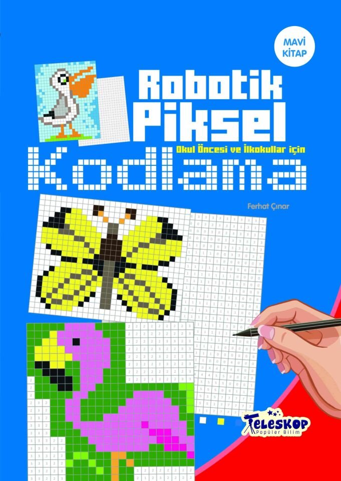 Teleskop Mavi Kitap   Robotik Piksel Kodlama