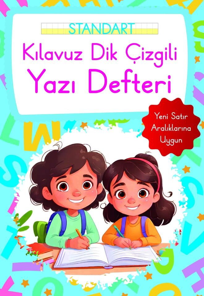 Parıltı Yayıncılık Yazı Defteri - Kılavuz Dik Çizgili (Küçük Boy)
