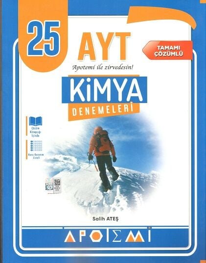 2026 Apotemi Yayınları Ayt Kimya Denemeleri