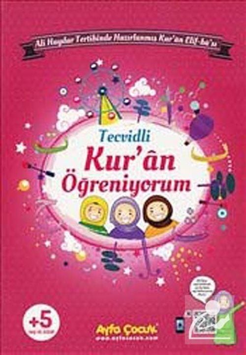 Tecvidli Kur'An Öğreniyorum (Pembe) (Kod:Ayfa161P)