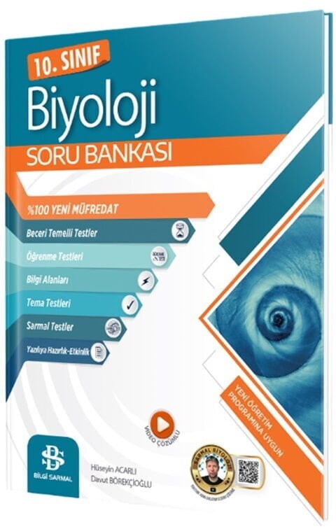 2026 Bilgi Sarmal Yayınları 10. Sınıf Biyoloji Soru Bankası