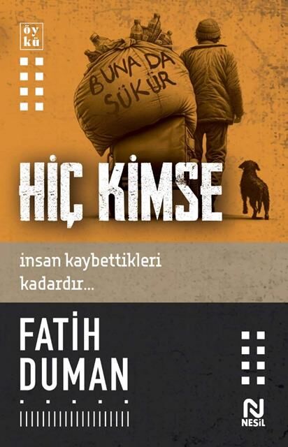 Nesil Yayınları Hiç Kimse (Fatih Duman)