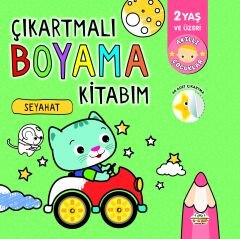 0-6 Yaş Yayınları Çıkartmalı Boyama Kitabım Seyahat