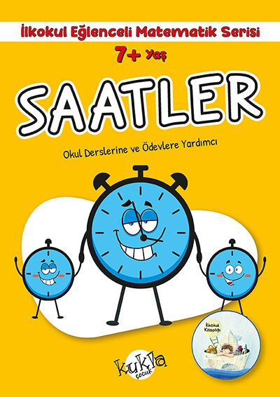 Kukla Çocuk Saatler 7+Yaş-  (Çıkartmalı)