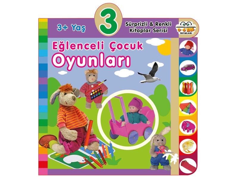 0+6 Yaş Yayınları  Eğlenceli Çocuk Oyunları 3+Yaş