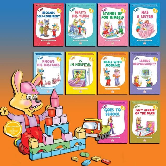 Nesil Çocuk Tali İngilizce Set 2  10 Kitap  3-6 Yaş