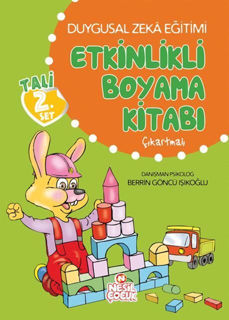 Nesil Çocuk Tali 1.Set Etkinlikli Boyama Kitabı  Çıkartmalı