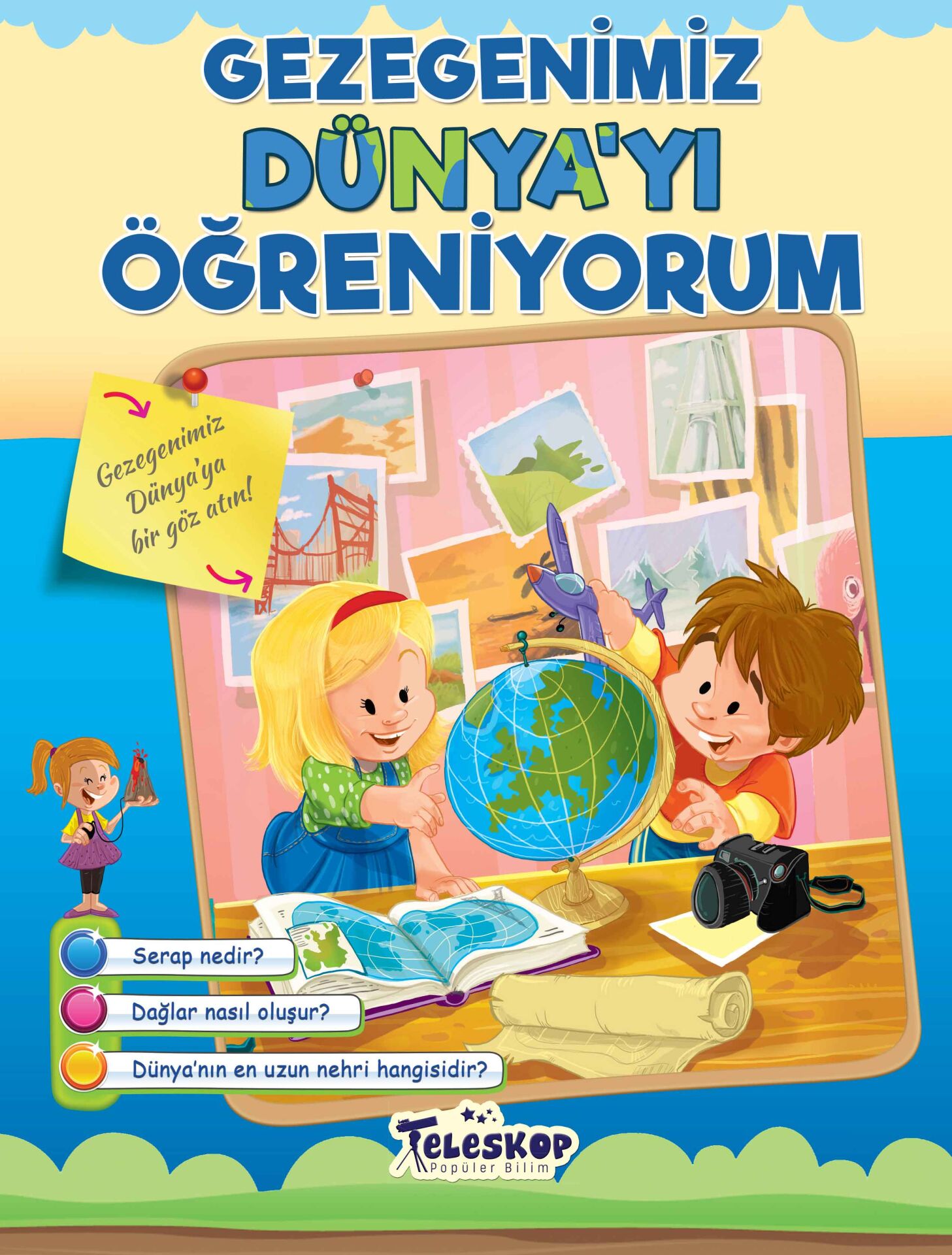 Teleskop Gezegenimiz Dünyayı Öğreniyorum  Öğreniyorum Serisi