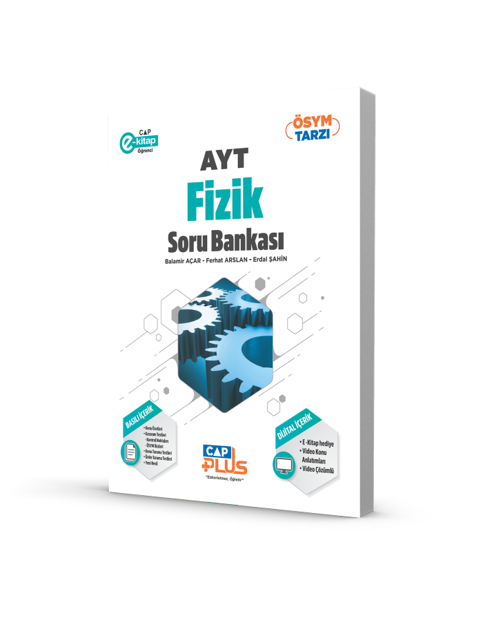 2027 Çap Yayınları Ayt Fizik Soru Bankası